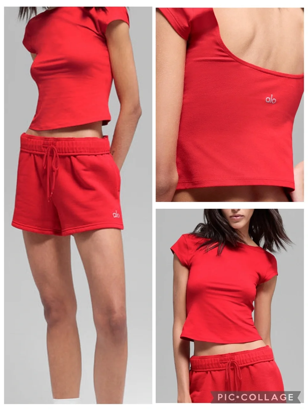 ALOSOFT BACK FOR MORE TEE - Limited Color BRIGHT RED XS